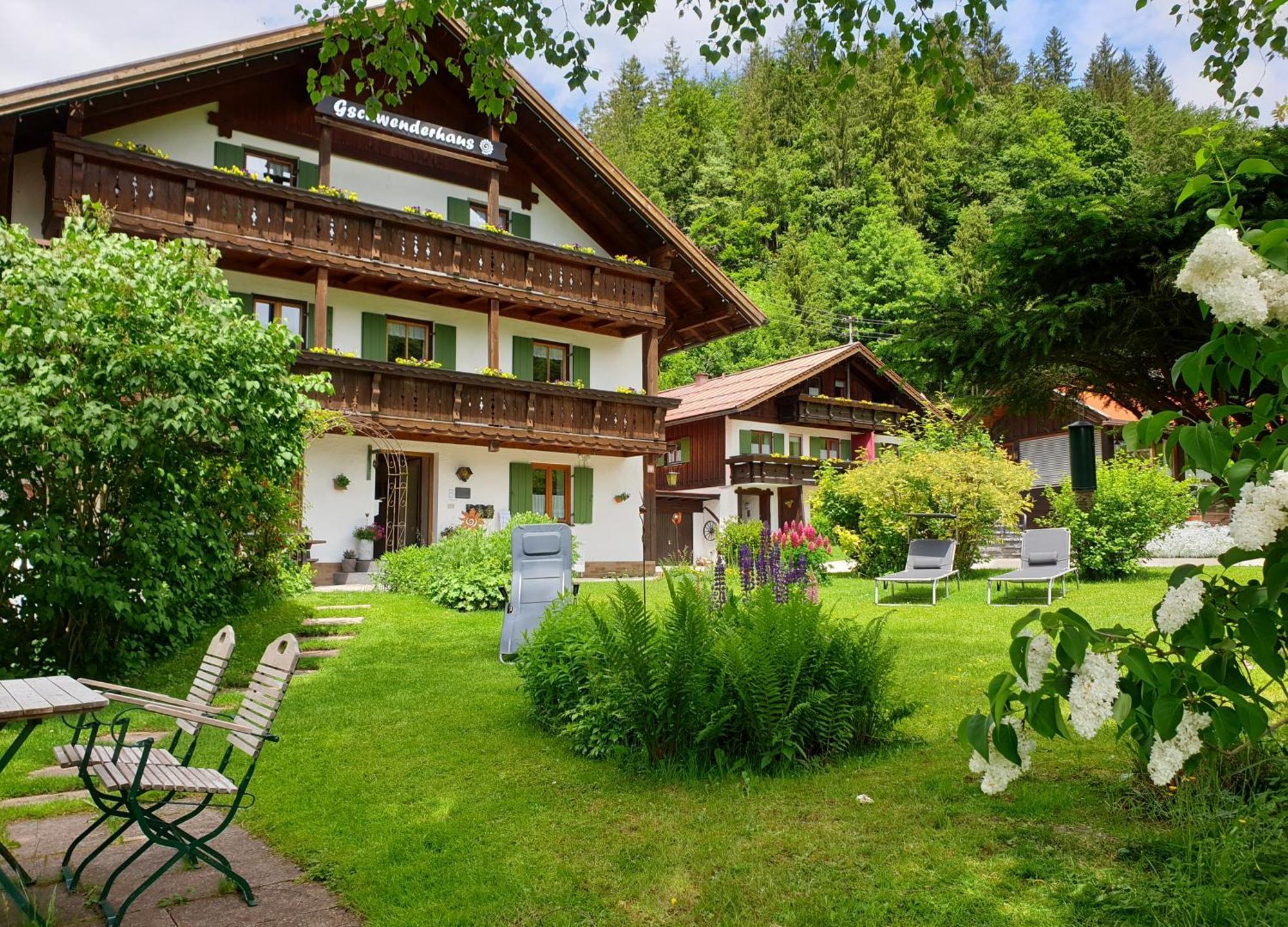 Gschwenderhaus Ferienwohnungen Oberstdorf Kültér fotó